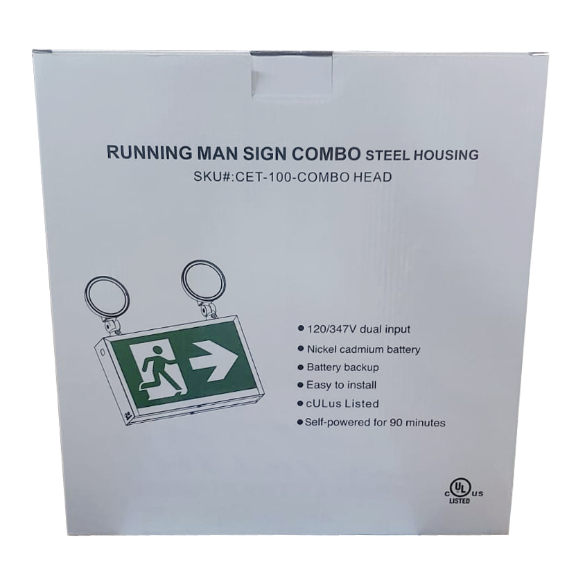 LED Running Man Exit signs - Image 3