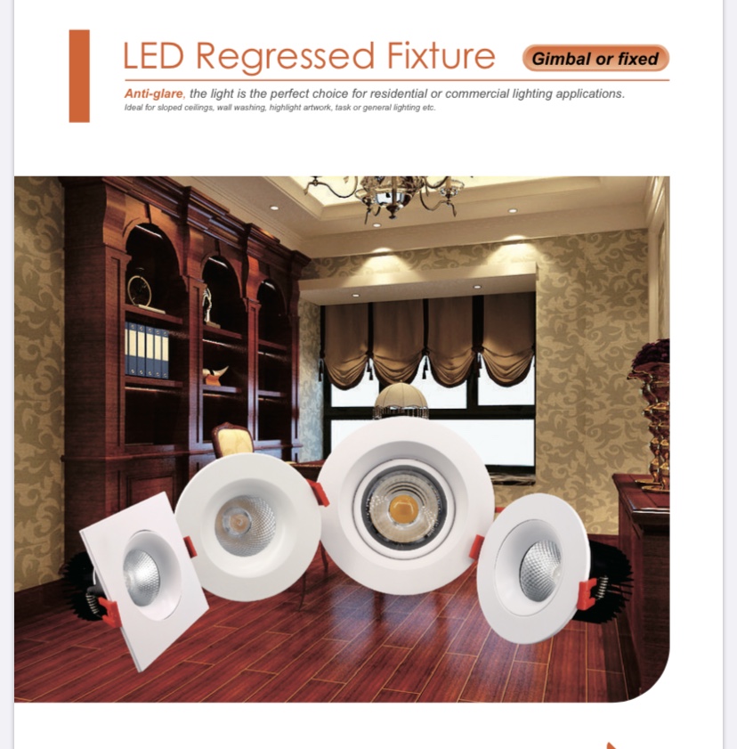 LED Recessed Gimbal Ceiling Lights - Image 7