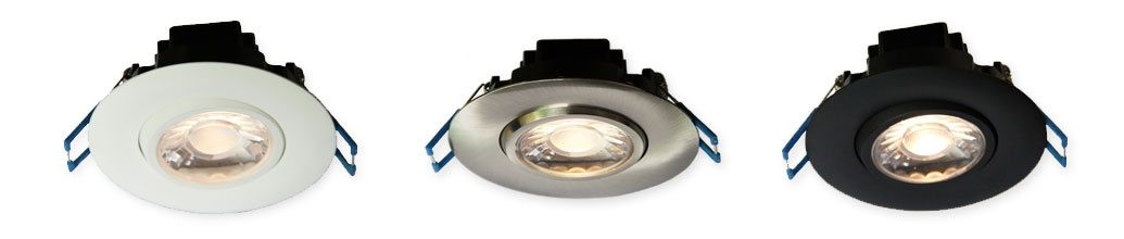 LED Recessed Gimbal Ceiling Lights - Image 3